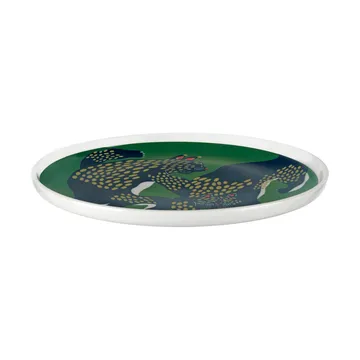 Ilves tallerken Ø20 cm - White-green-dark blue - Marimekko