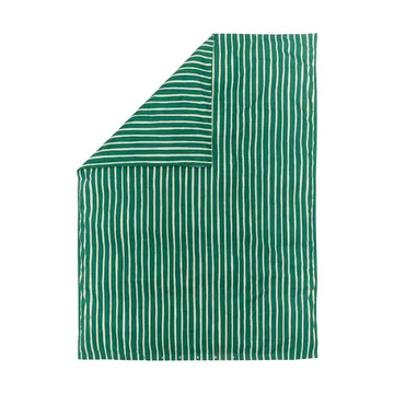 Iso Piccolo dynebetræk - Off white-emerald - Marimekko