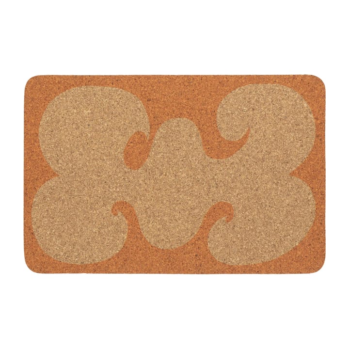 Jokeri dækkeserviet 28,5x43,5 cm, Kork/Orange Marimekko