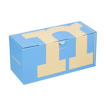 Juhla Unikko krus 25 cl 2-pak - White-light blue-sand-orange red - Marimekko