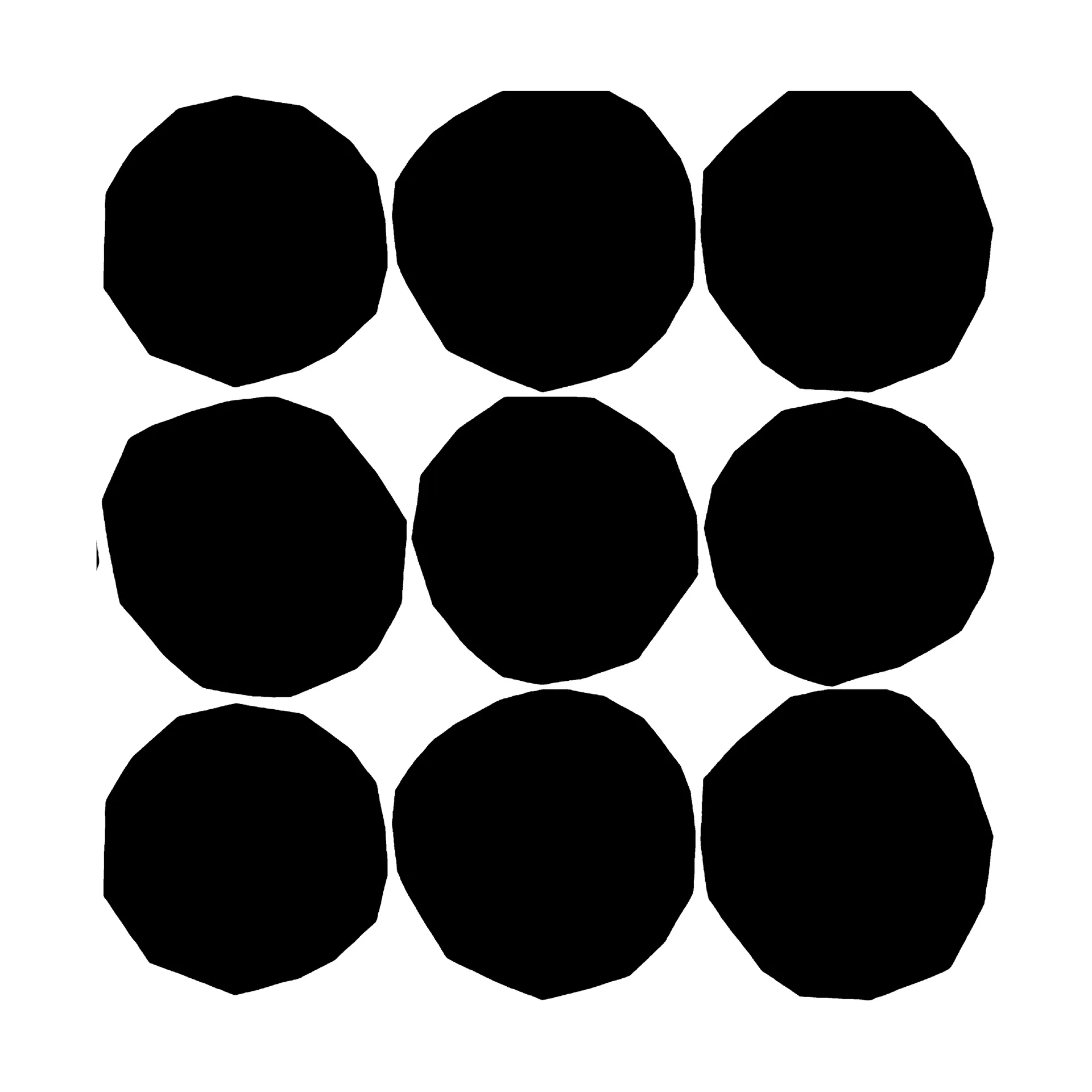 Kivet servietter 33x33 cm 20-pak, Black-White Marimekko