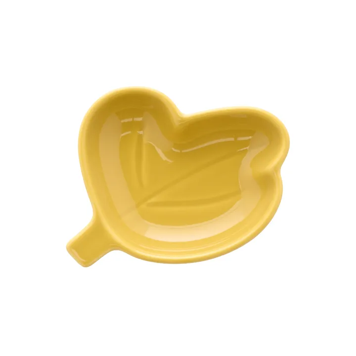 Kukasta Kukkaan assiet - Ochre, Ø9 cm - Marimekko
