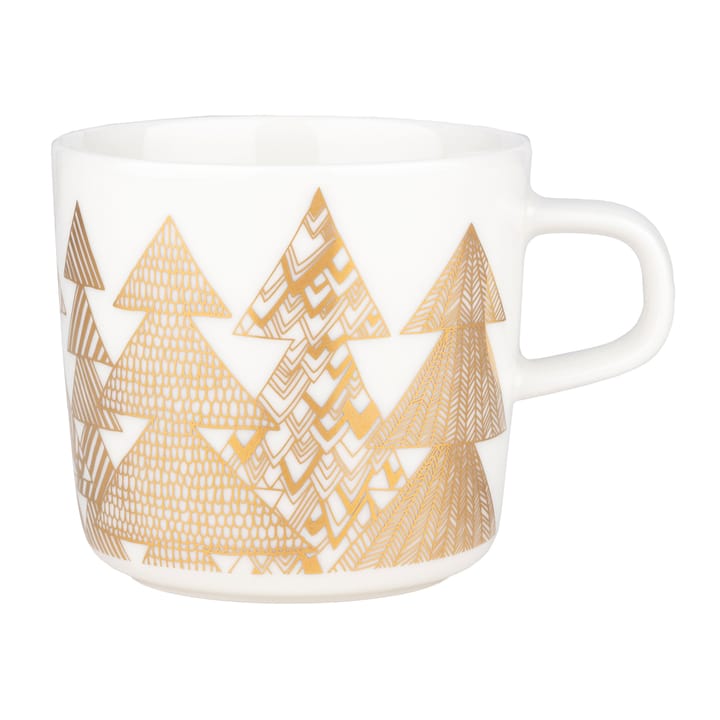 Kuusikossa kaffekop 20 cl, Hvid/Guld Marimekko