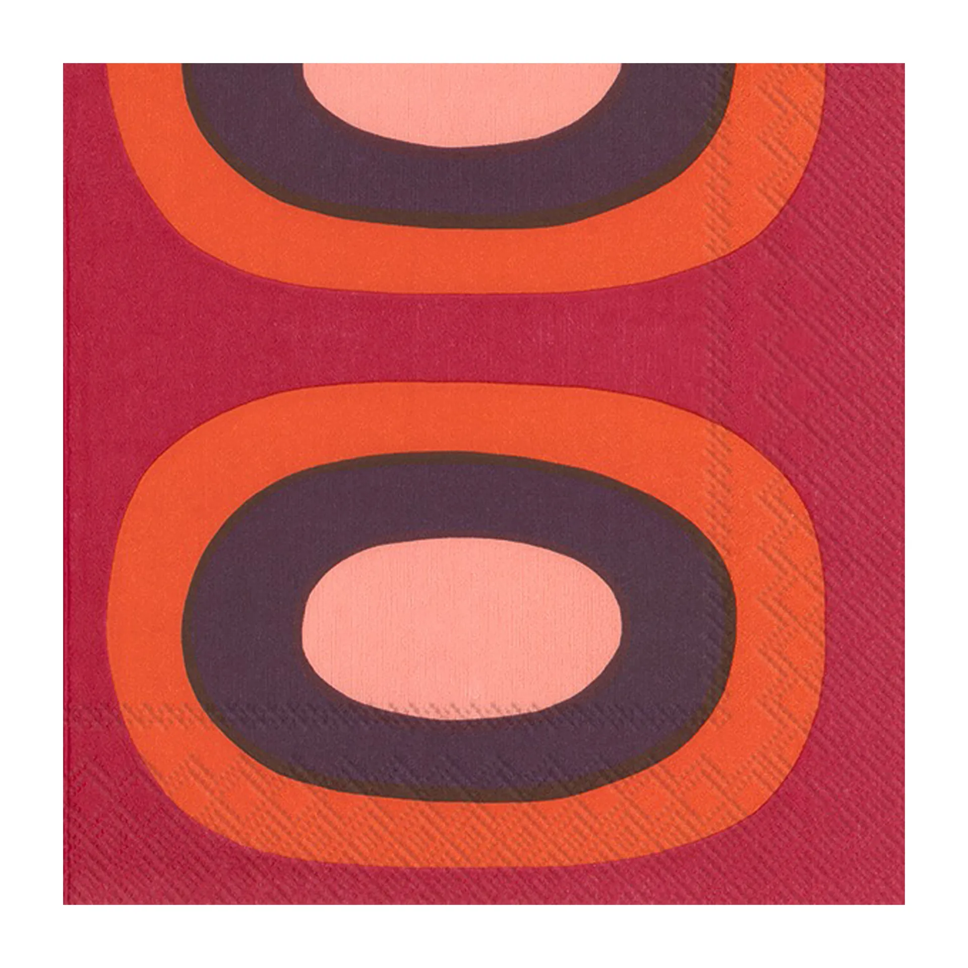 Melooni servietter 33x33 cm 20-pak, Red Marimekko
