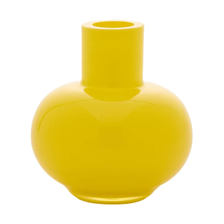 Mini vase 6 cm - gul - Marimekko