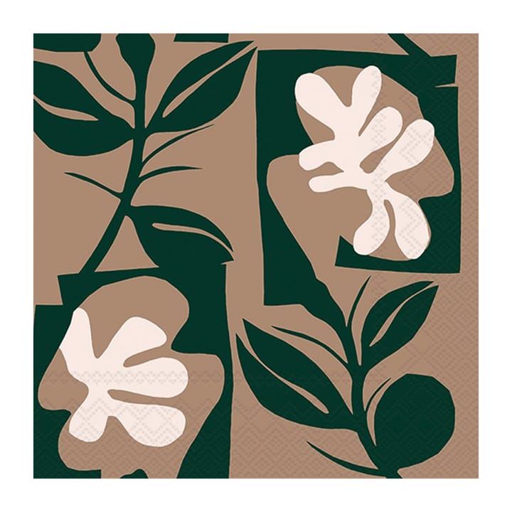 Naatit servietter 33x33 cm 20-pak, Linen Marimekko
