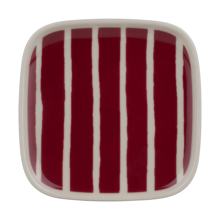 Piccolo fad 10x10 cm - Burgundy - Marimekko