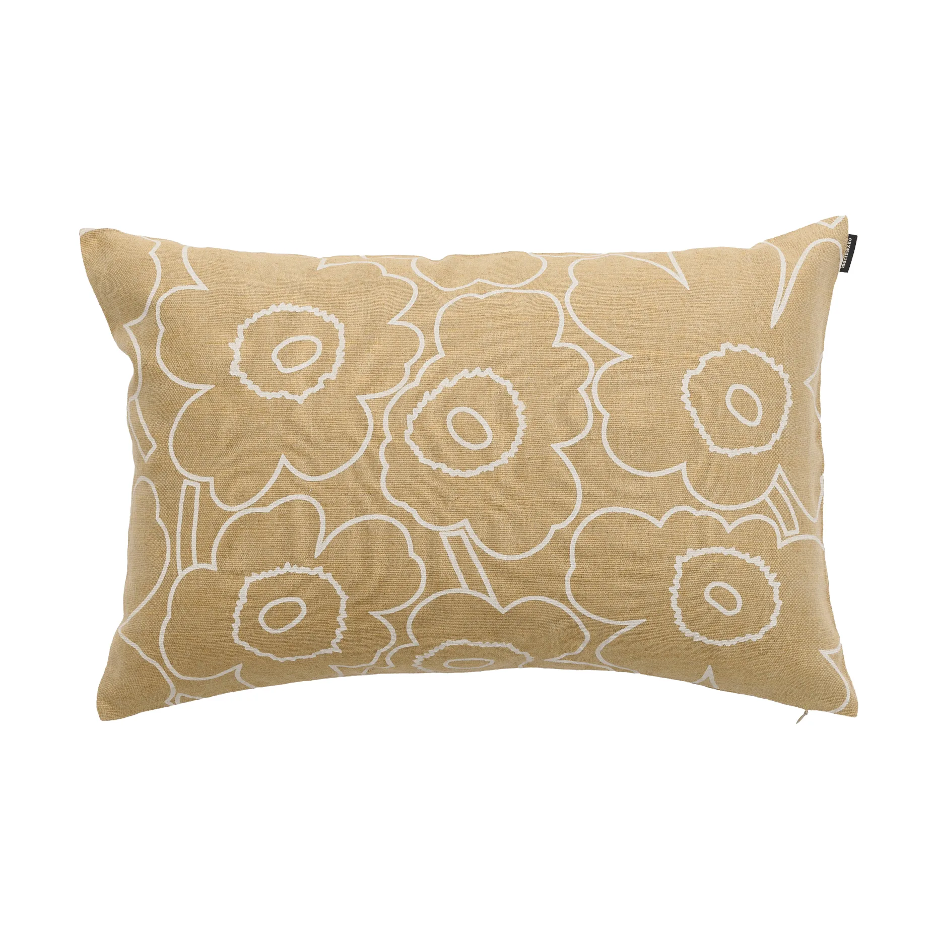 Pieni Piirto Unikko pudebetræk, Straw-off white, 40x60 cm Marimekko