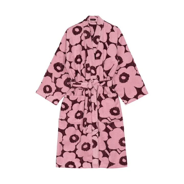 Pieni Unikko badekåbe S - Plomme-lyserød - Marimekko