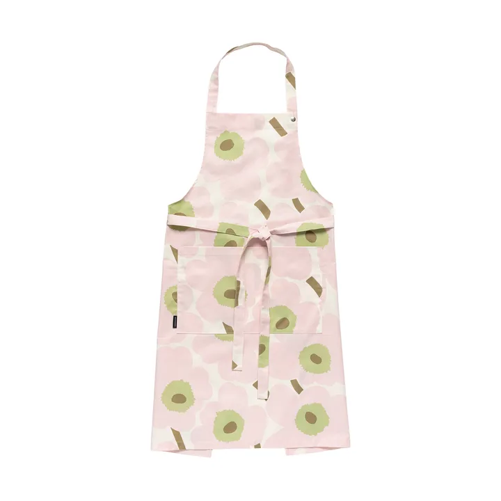 Pieni Unikko forklæde - Off white-pink-pear-sand - Marimekko