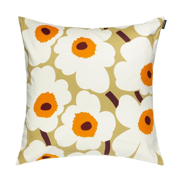 Pieni Unikko pudebetræk 50x50 cm - Beige - Marimekko