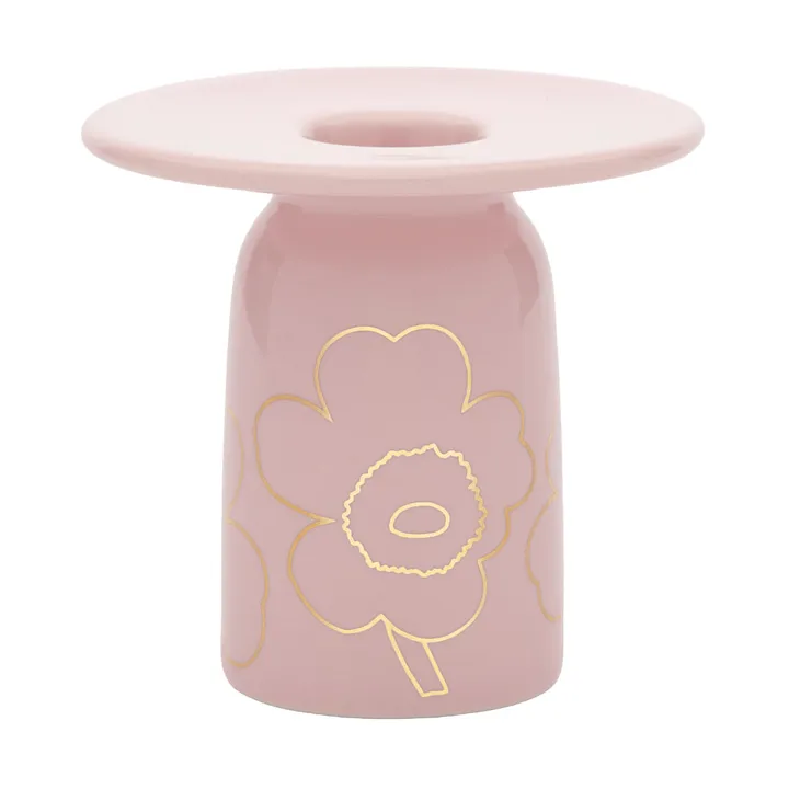 Piirto Unikko lysestage - Pink-guld - Marimekko