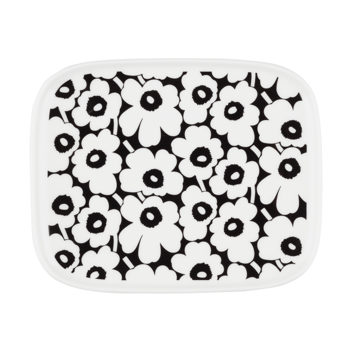 Pikkuinen Unikko fad 12x15 cm, Black-white Marimekko