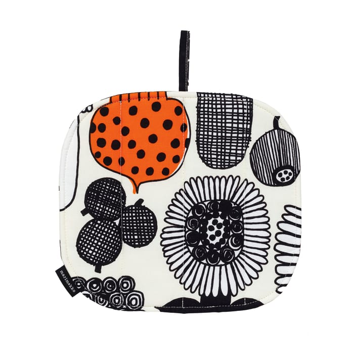 Puutarhurin Parhaat grydelap - White-black-orange - Marimekko