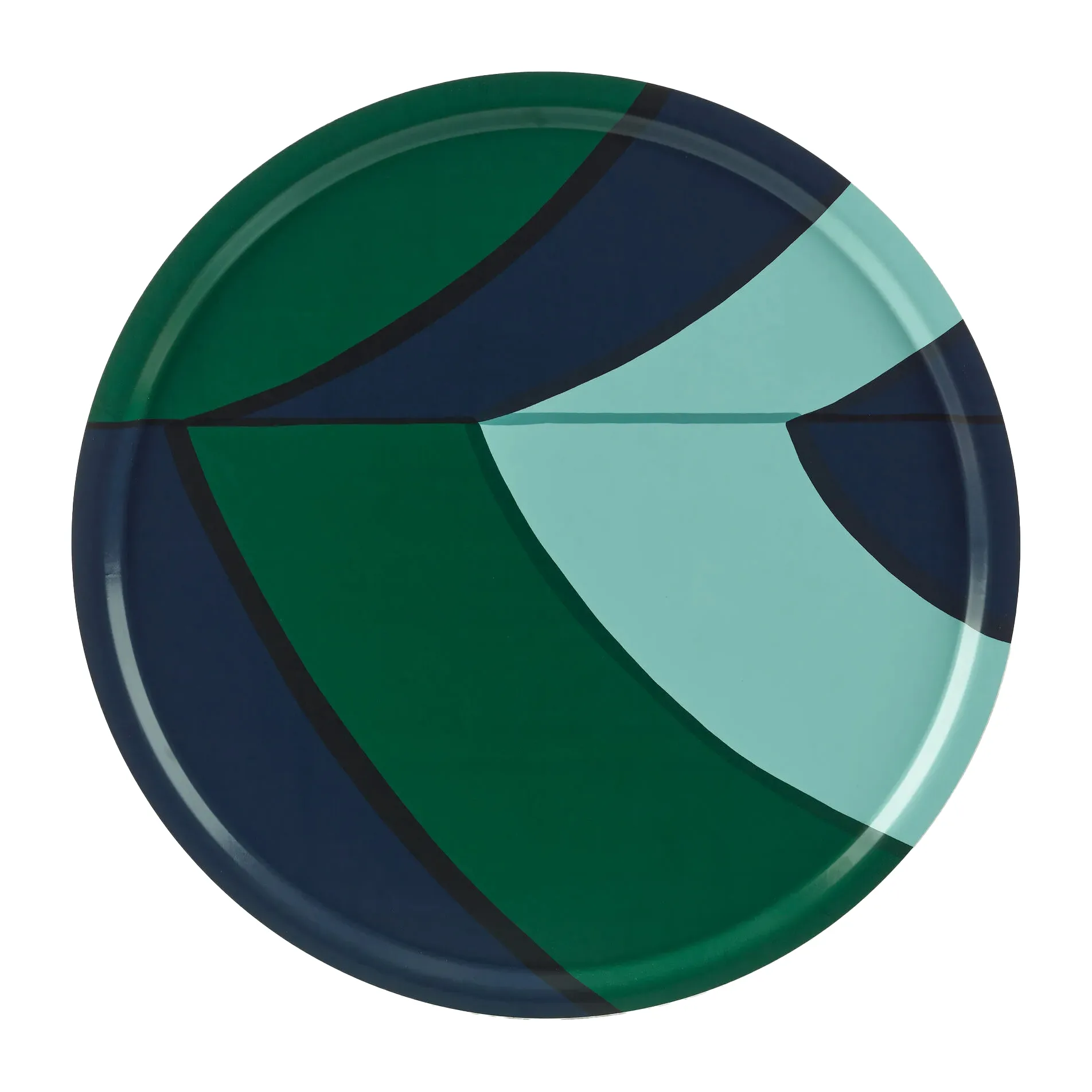 Savanni bakke Ø65 cm, Grøn/Blå/Mint Marimekko