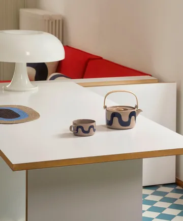 Seireeni tekande 7 dl - Terra/Mørkeblå - Marimekko