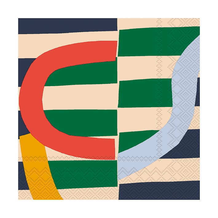 Siirto serviet 33x33 cm 20-pak, Green Marimekko