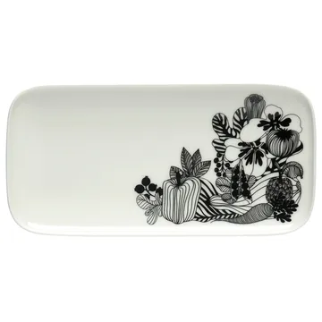Siirtolapuutarha fad 24,5x12 cm - Sort/Hvid - Marimekko
