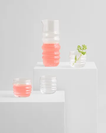 Sukat Makkaralla glas 2-pak - klar 2 stk - Marimekko