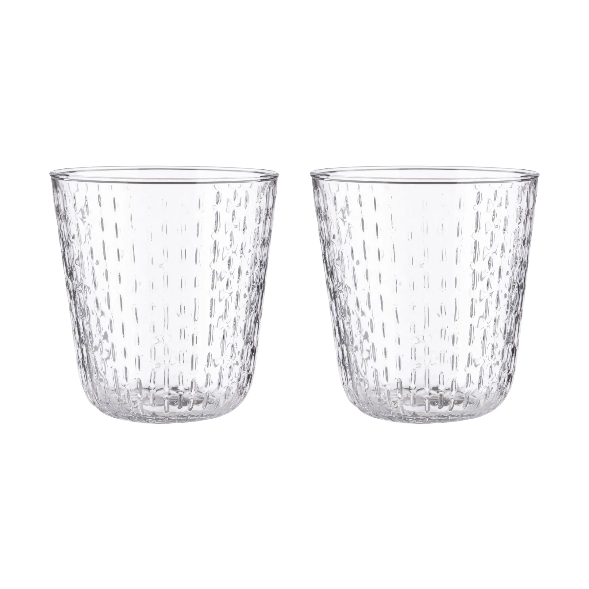 Syksy tumbler glas 36 cl 2-pak, Clear Marimekko