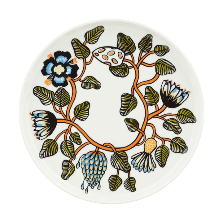 Tiara tallerken Ø25 cm - Hvid - Marimekko