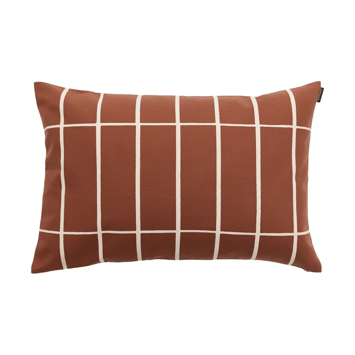 Tiiliskivi pudebetræk 40x60 cm - Off white-chestnut - Marimekko