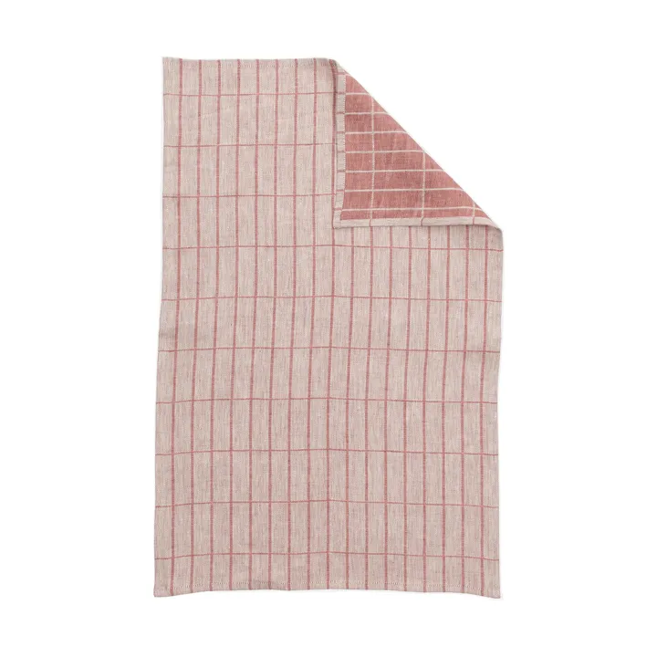 Tiiliskivi viskestykke 47x70 cm - Off white-chestnut - Marimekko