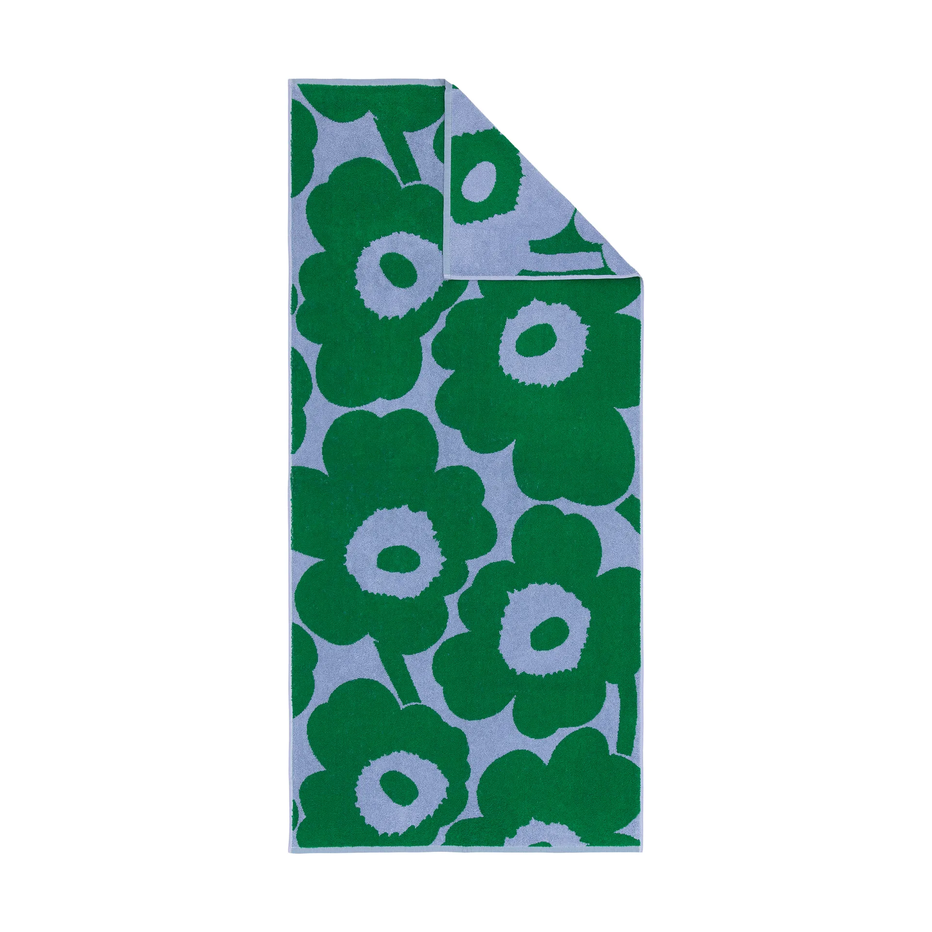 Marimekko Unikko badehåndklæde 70x150 cm Light blue-green