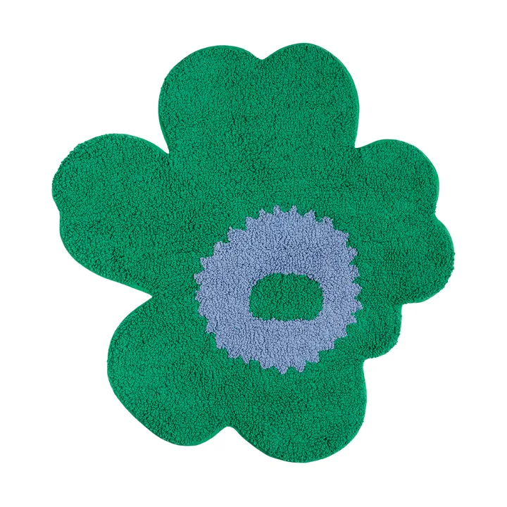 Unikko bademåtte 73x74 cm - Green-light blue - Marimekko