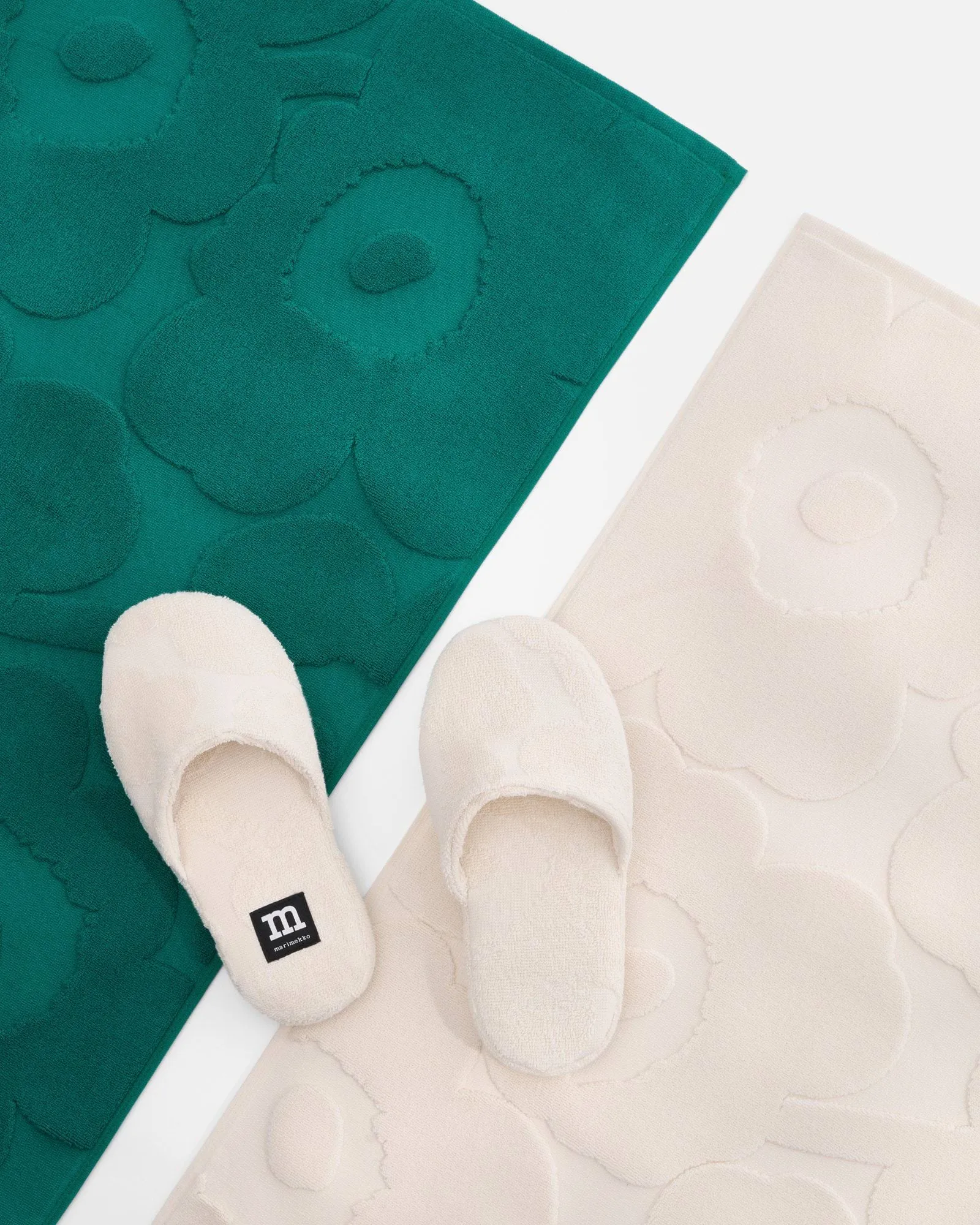 Unikko bademåtte, Off white Marimekko