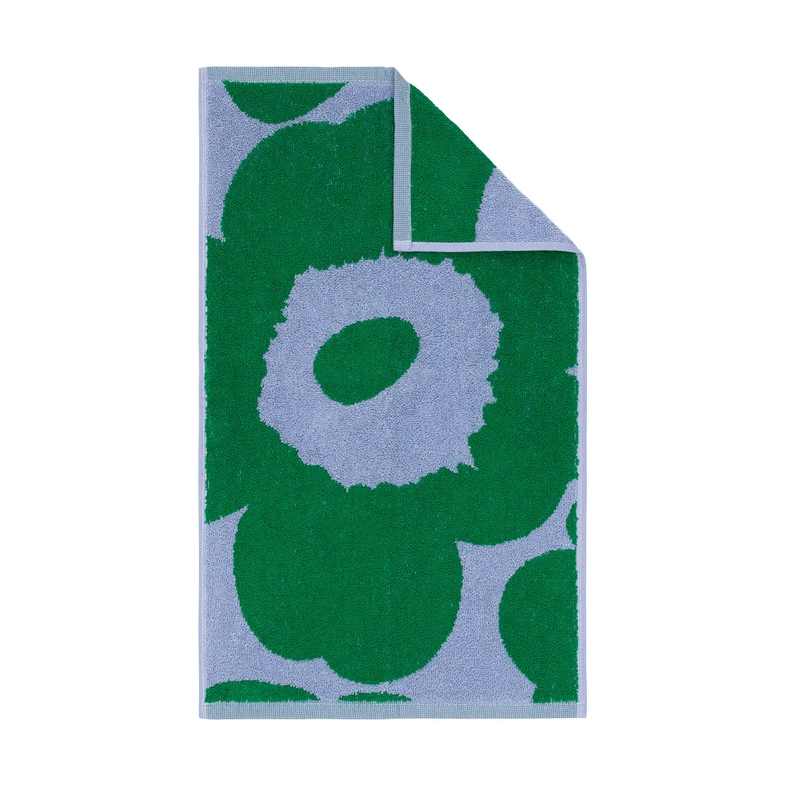 Marimekko Unikko gæstehåndklæde 30x50 cm Light blue-green