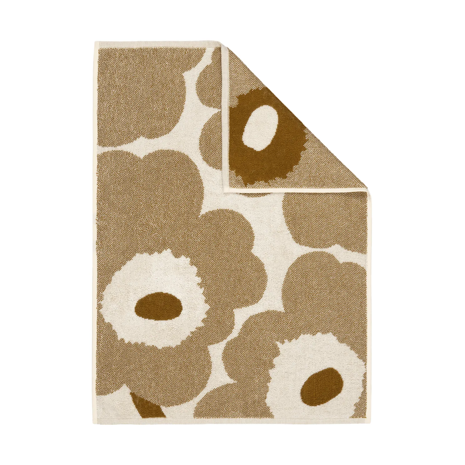 Marimekko Unikko håndklæde 50x70 cm Off white-bronze