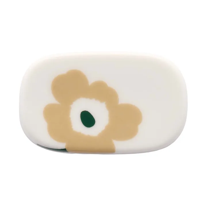 Unikko holder til spisepinde - White-lys sand-beige-mørkegrøn - Marimekko