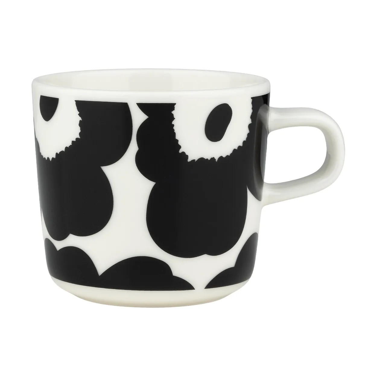 Marimekko Unikko kaffekop 20 cl Black-white