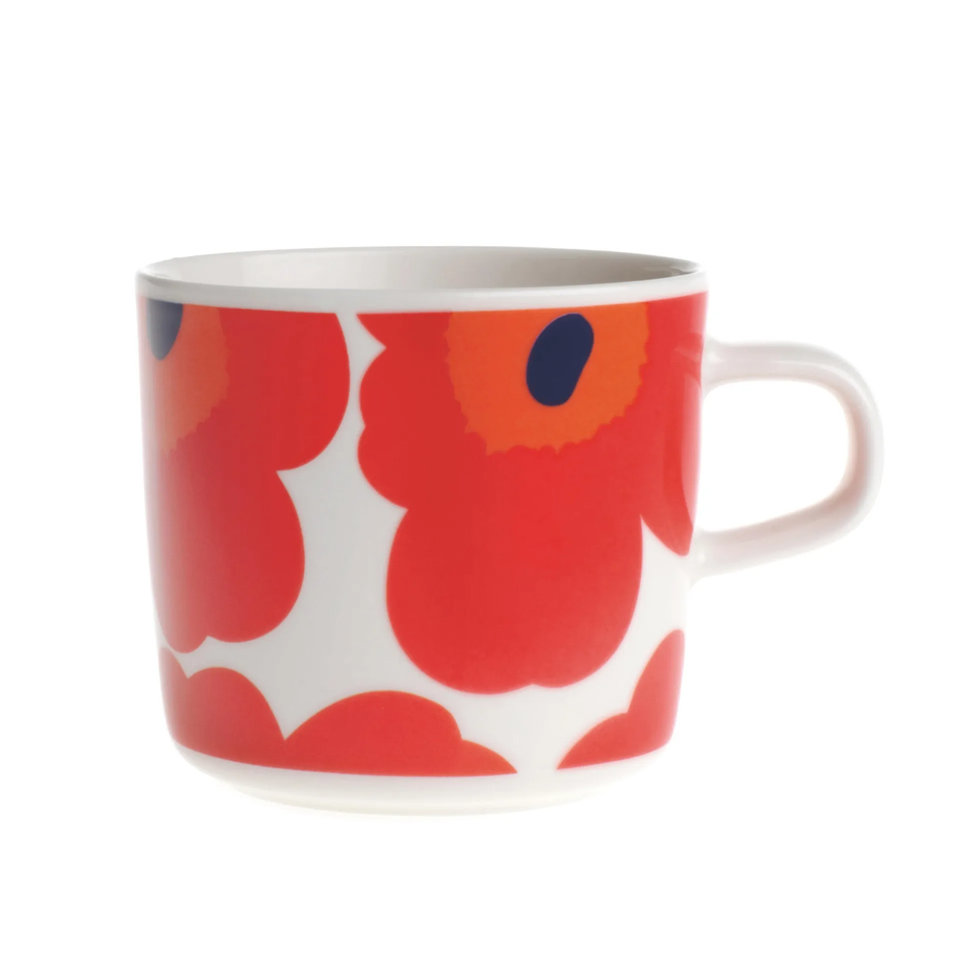 Unikko kaffekop 20 cl, rød-hvid Marimekko