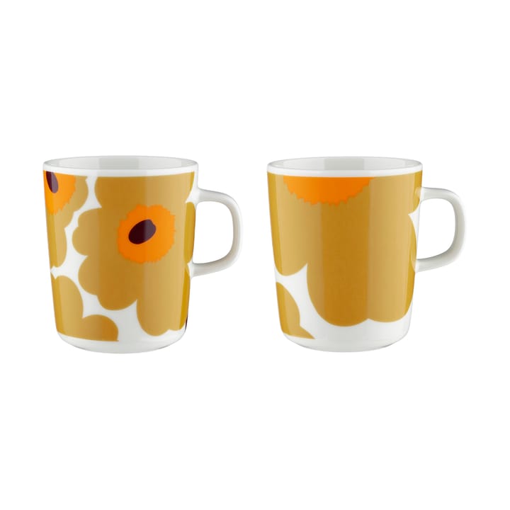 Unikko krus 2,5 dl 2-pak - Hvid - Marimekko