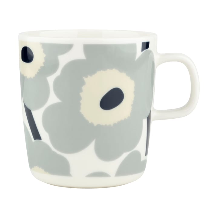 Unikko krus 40 cl - White-light grey-sand-dark blue - Marimekko