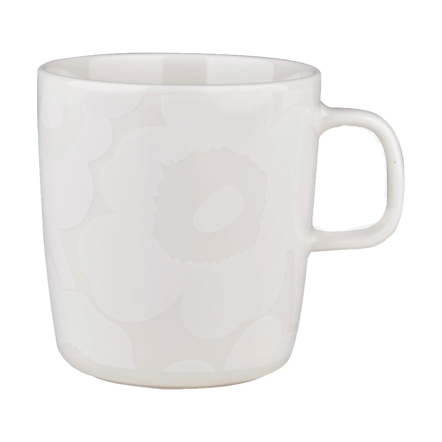 Unikko krus 40 cl, White/Offwhite Marimekko
