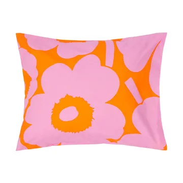 Unikko pudebetræk 50x60 cm - Orange-pink - Marimekko