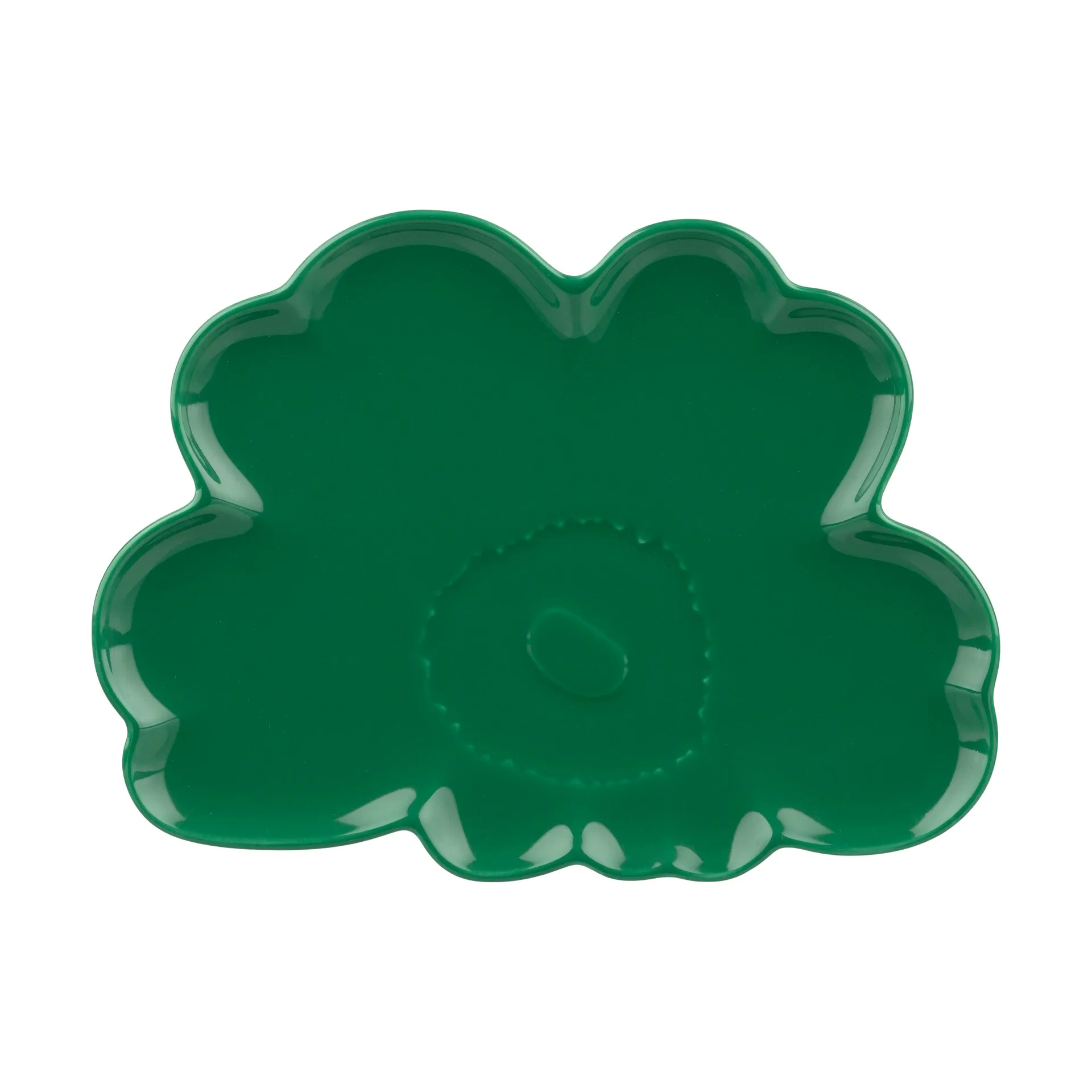 Unikko Shape fad 19 cm, Green Marimekko
