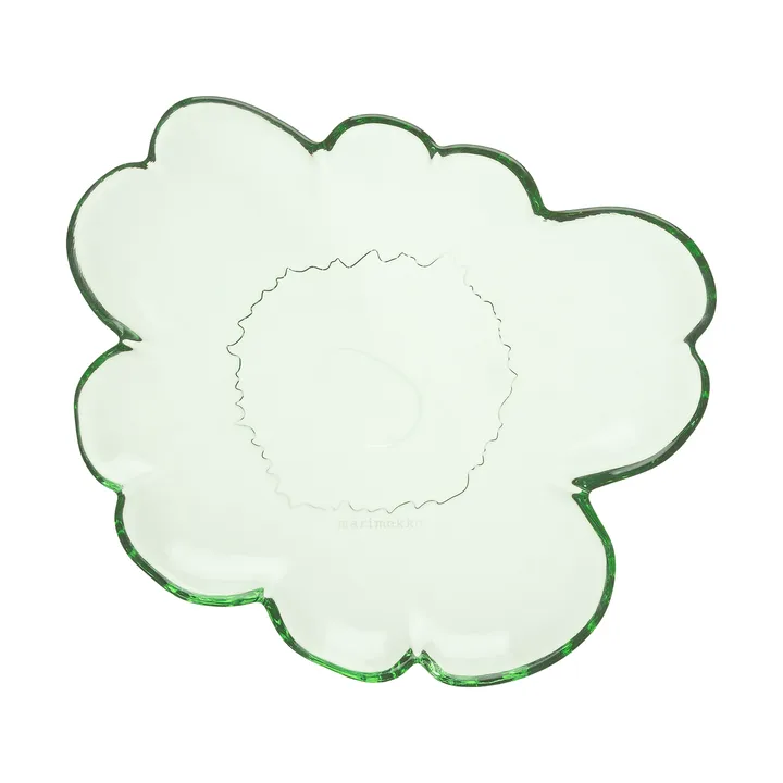 Unikko Shape fad 20 cm - Green - Marimekko