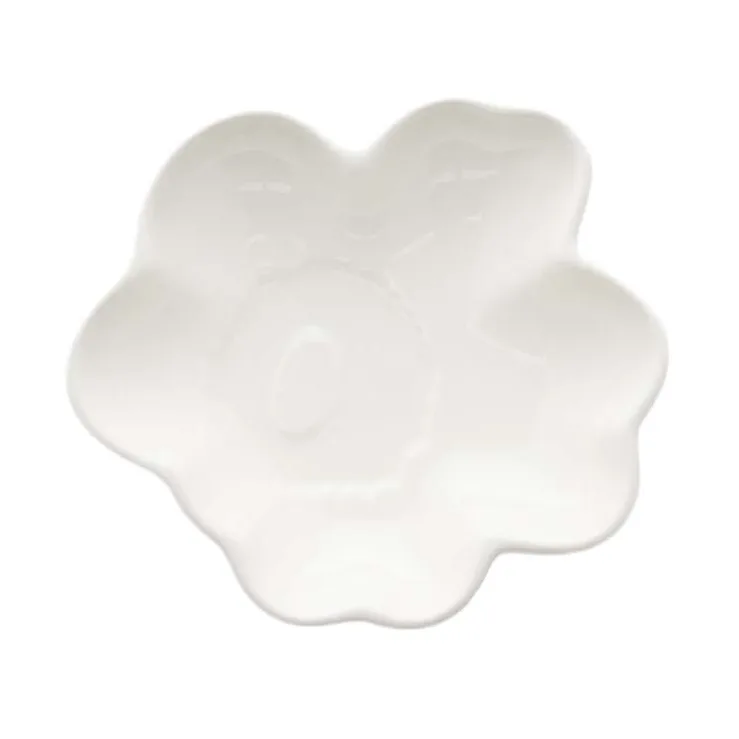 Unikko shape tallerken 9 cm, White Marimekko