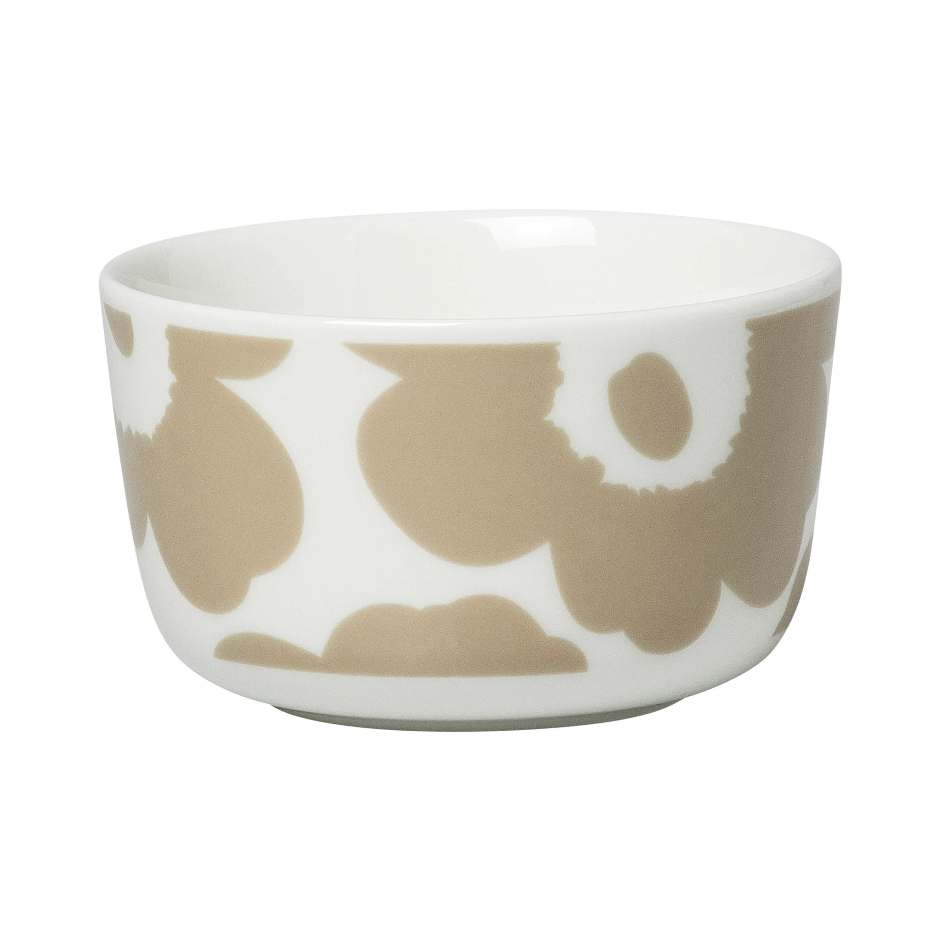 Unikko skål 2,5 dl, Hvid-beige Marimekko