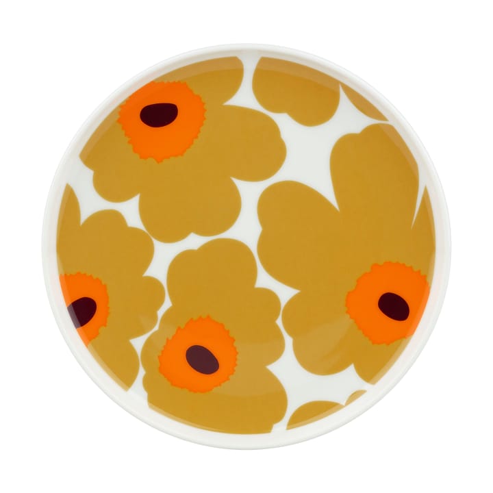 Unikko tallerken Ø20 cm - Hvid - Marimekko