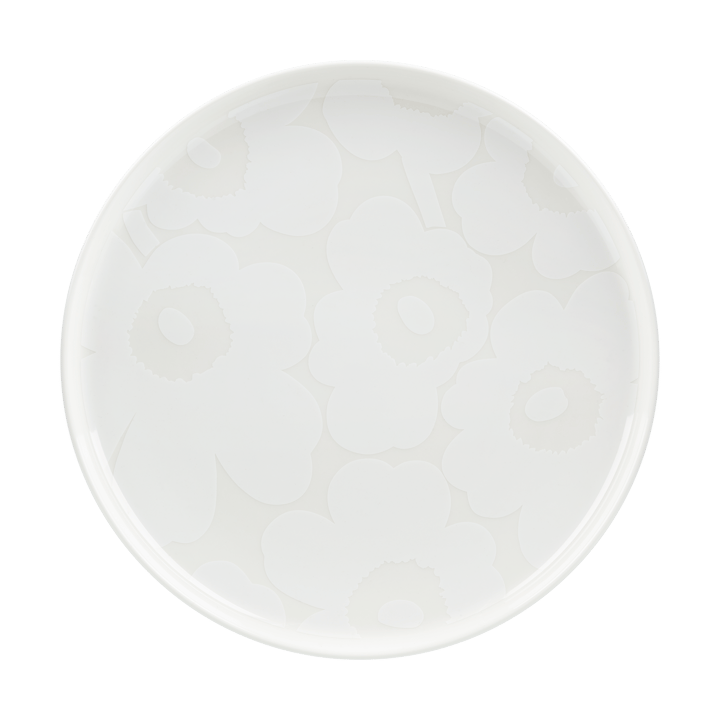 Unikko tallerken Ø25 cm, White Marimekko