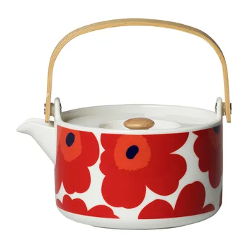 Unikko tekande 0,7 l - Red-white - Marimekko