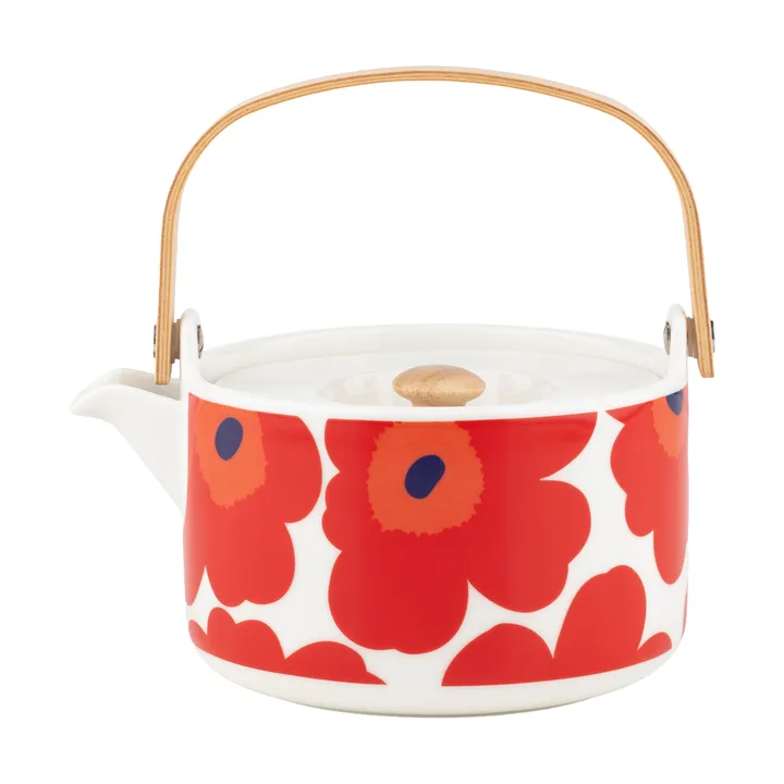 Unikko tekande 0,7 l - White-red-blue - Marimekko