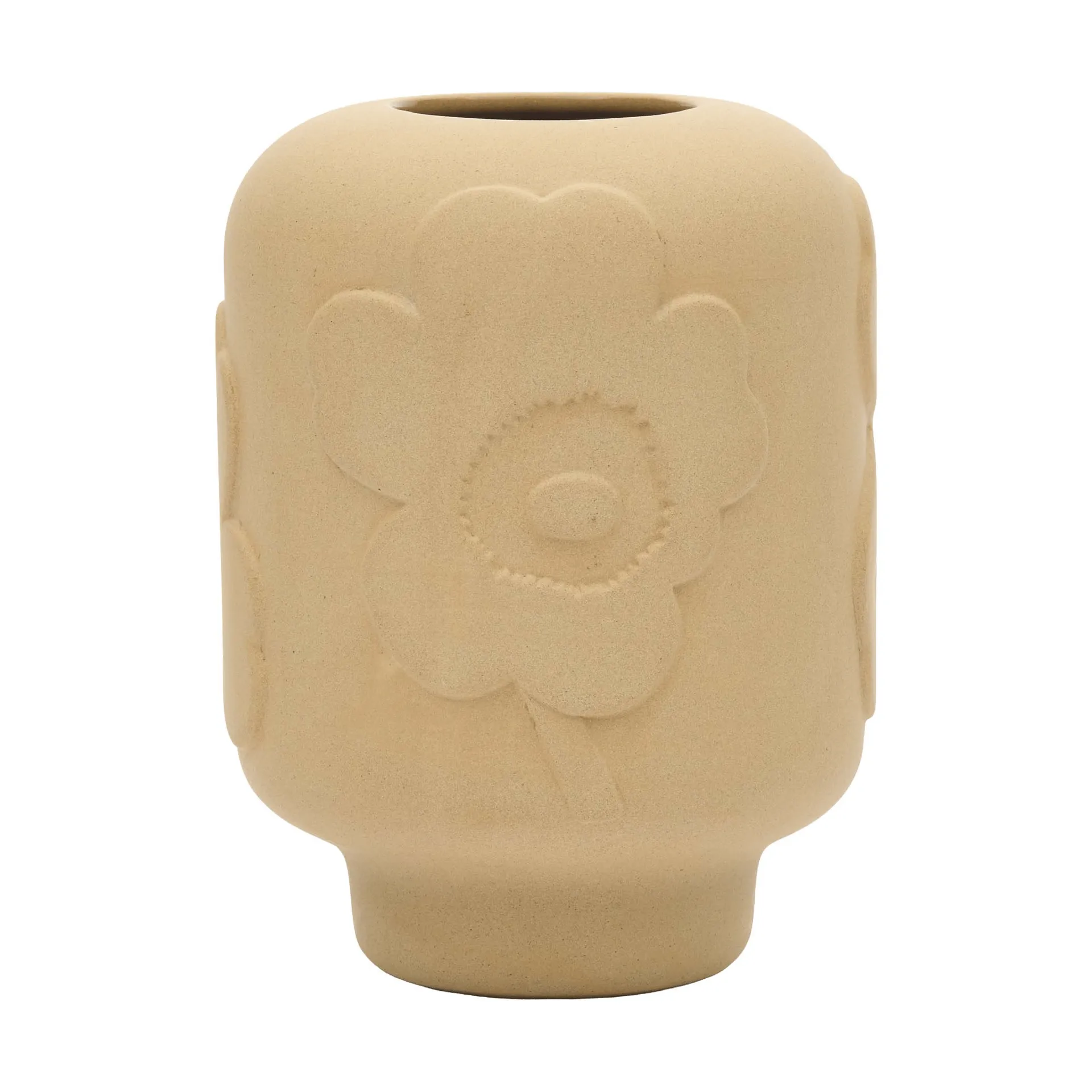 Marimekko Unikko vase keramik 18 cm Sandstone