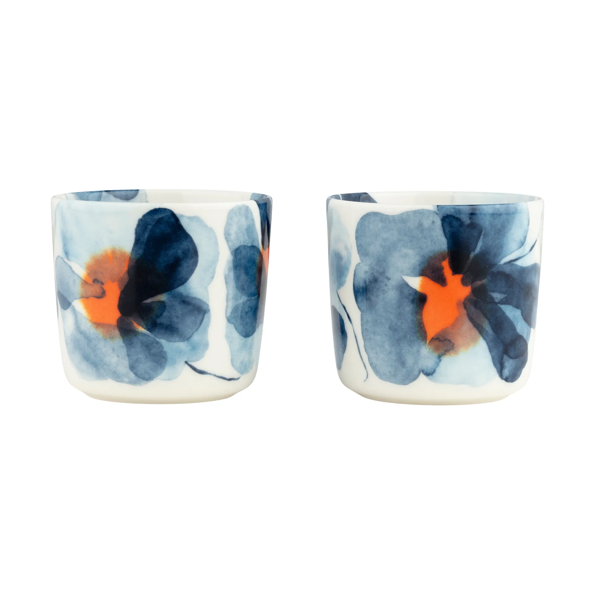 Valssi kop 2-pak, White-blue-orange, 20 cl Marimekko