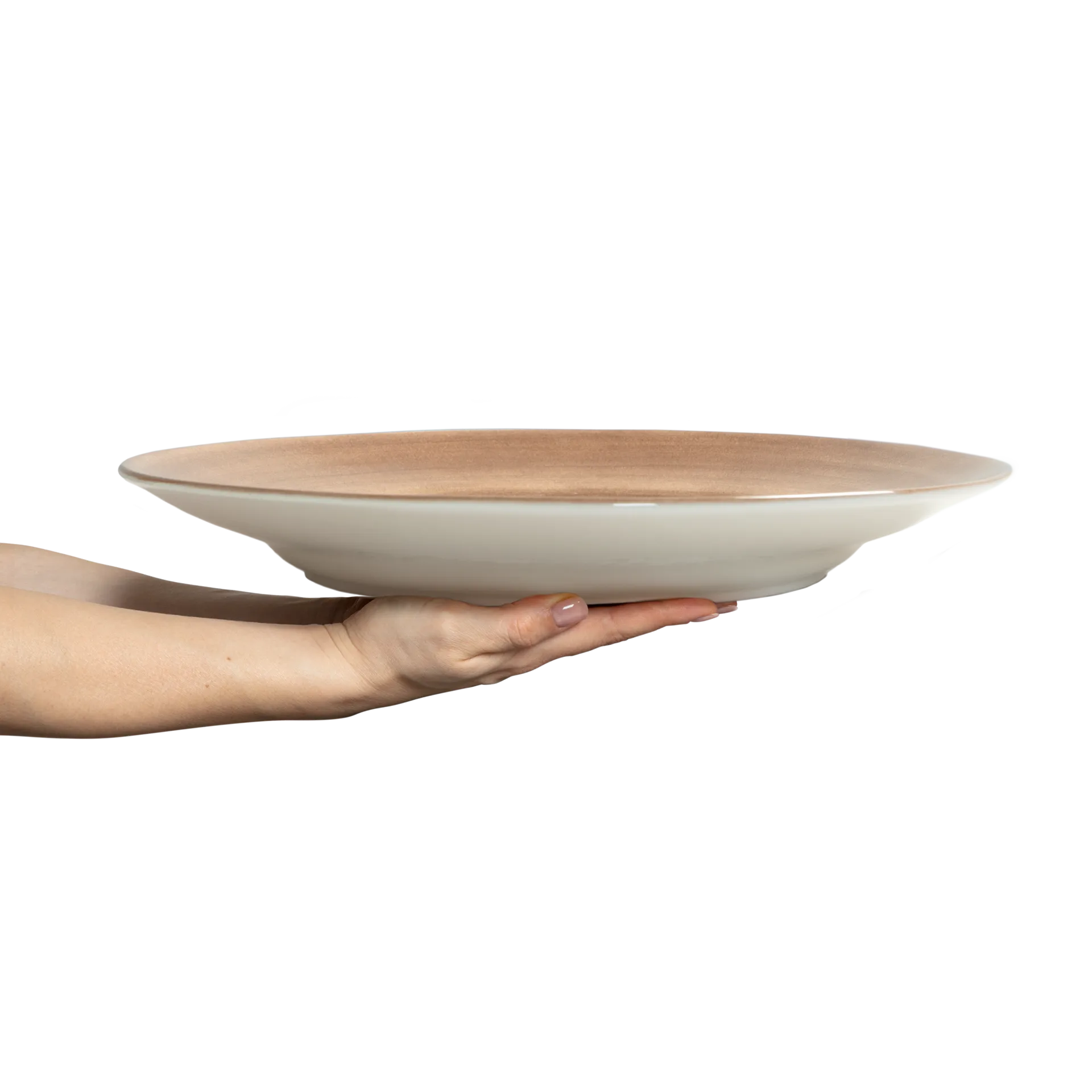 Basic serveringsfad Ø41 cm, Cinnamon Mateus